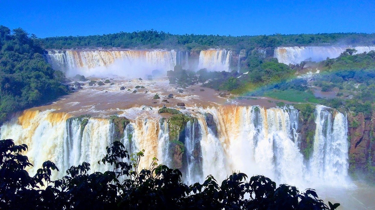 Spectacular Iguazu waterfalls