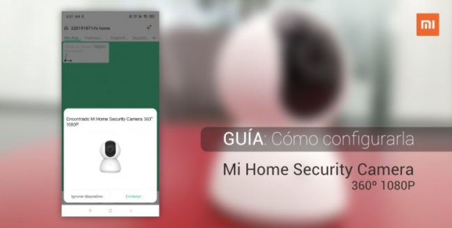 how to set up the Mi Home Security 360° camera