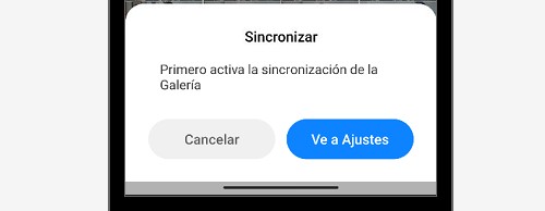 synchronize hidden images