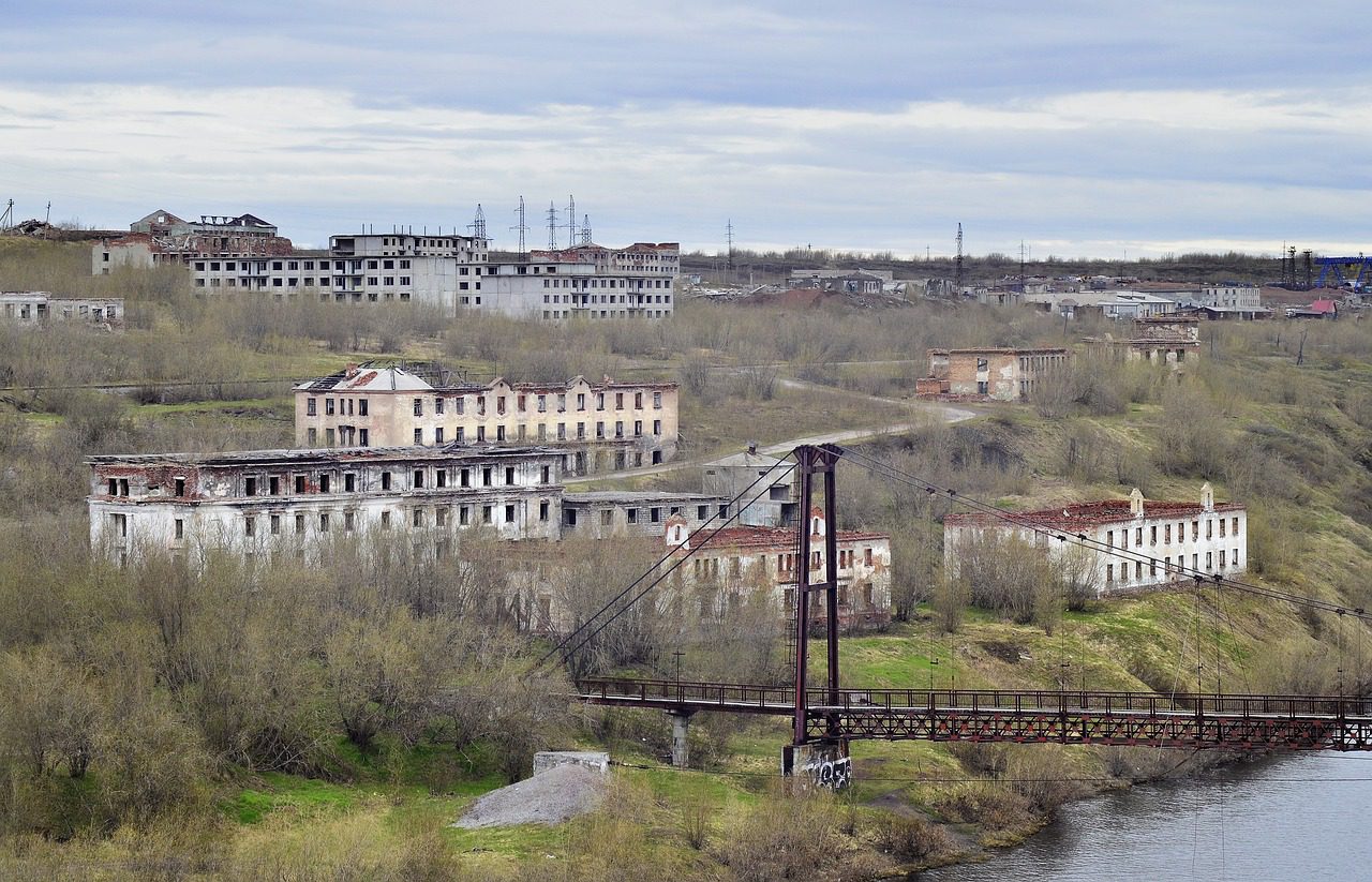 This is what it looks like today, Vorkuta, the saddest city in the world