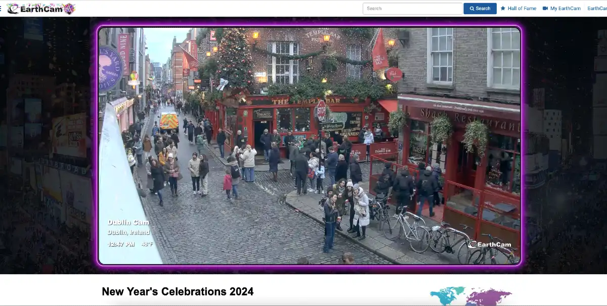 Earthcam dublim