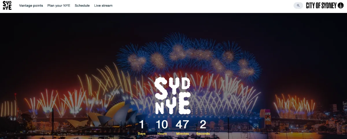 Sydney New Year Celebrations
