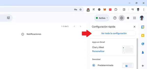 Gmail configuration