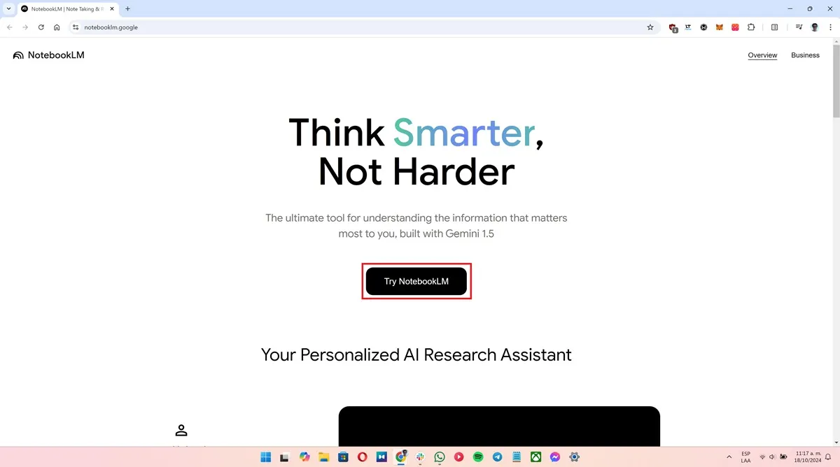 Notebooklm portal