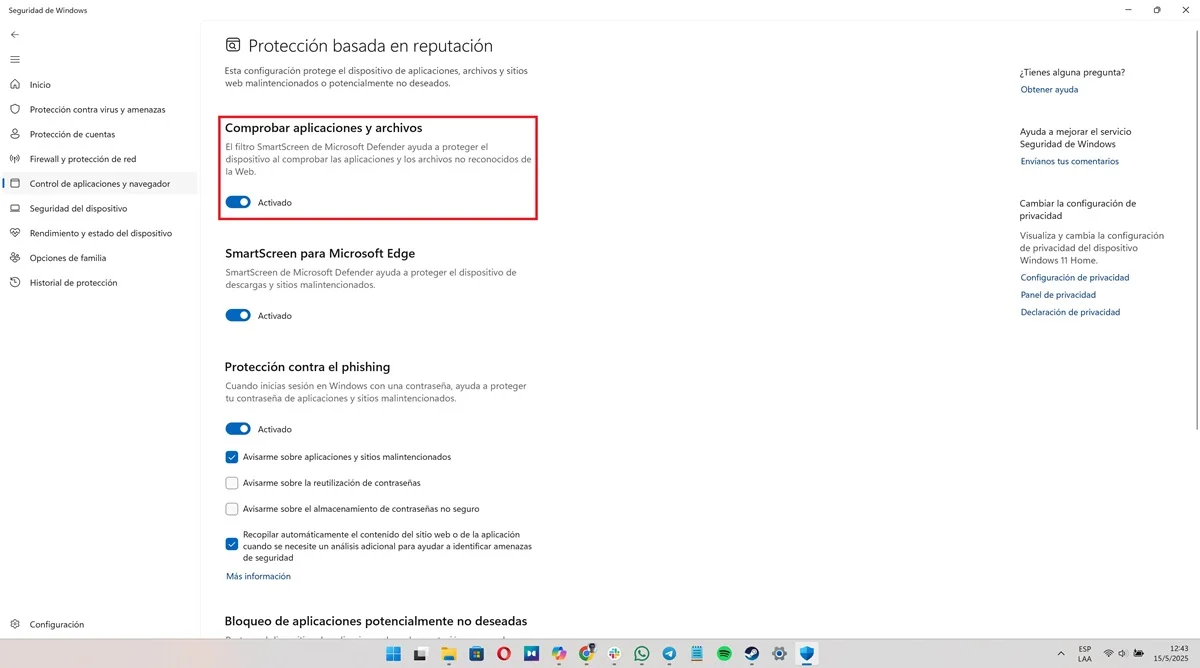 Use smartscreen