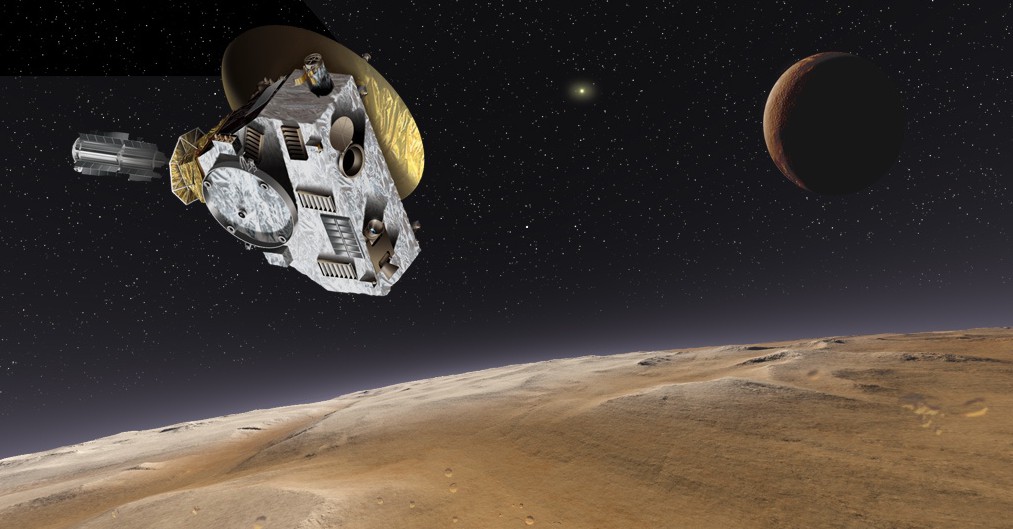 New Horizons was the ship that achieved the feat.