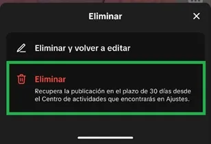 Confirm action