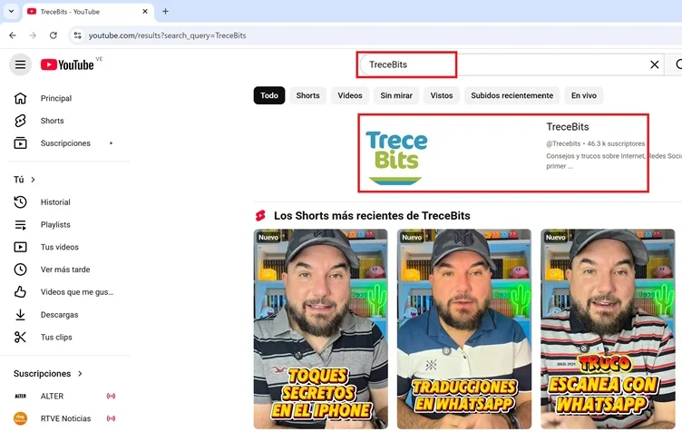 YouTube Subscriptions