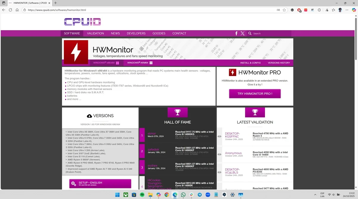 Temperature monitor