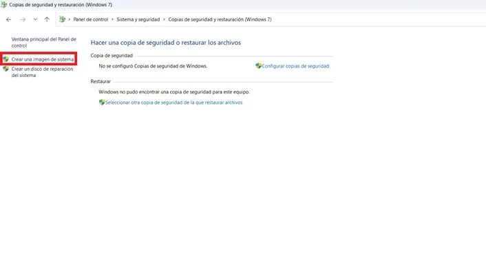 Windows image