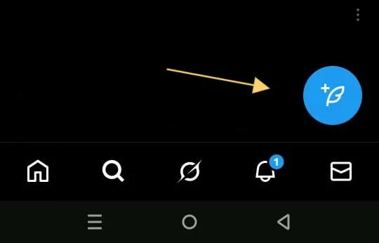 Create post in X (Twitter)