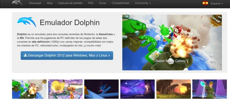 Dolphin program to emulate retro games