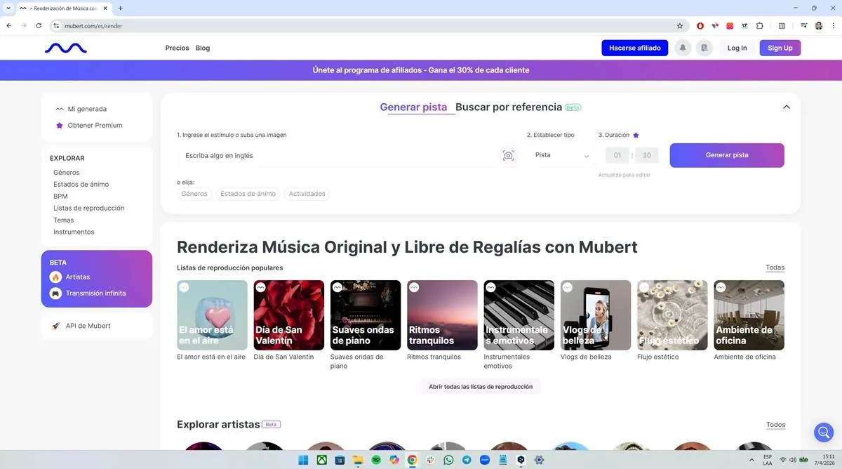 music platform