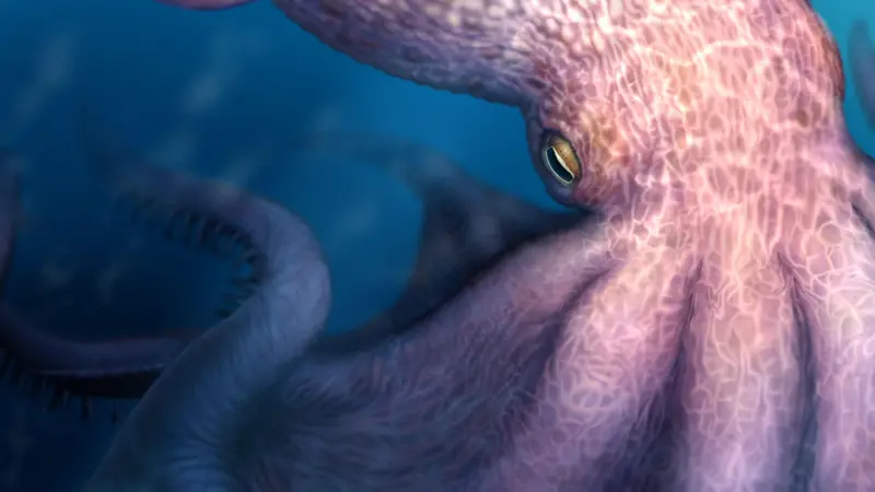 The 19-meter giant octopus could have been the king of the ocean 100 million years ago.