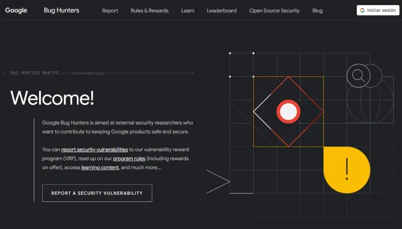 Google bug bounty program