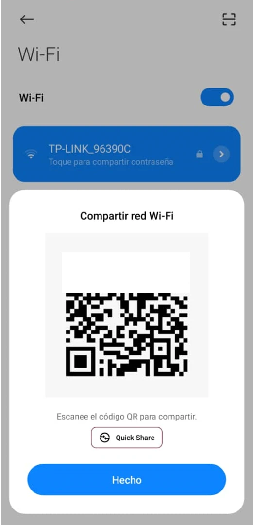 wifi qr code photo