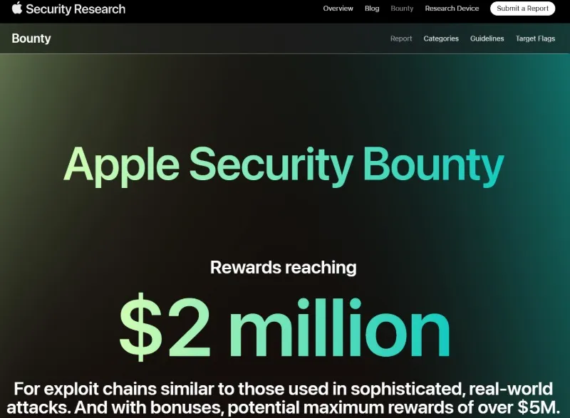 Apple bug bounty program