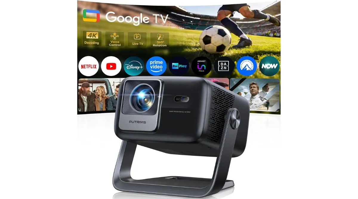 Projector with Google TV