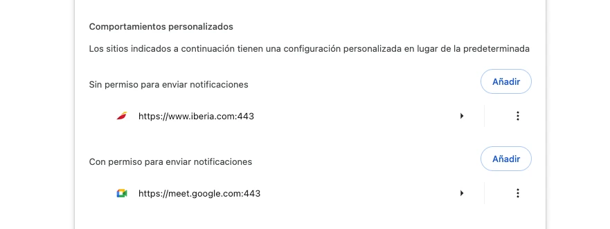 Disable notifications in Chrome