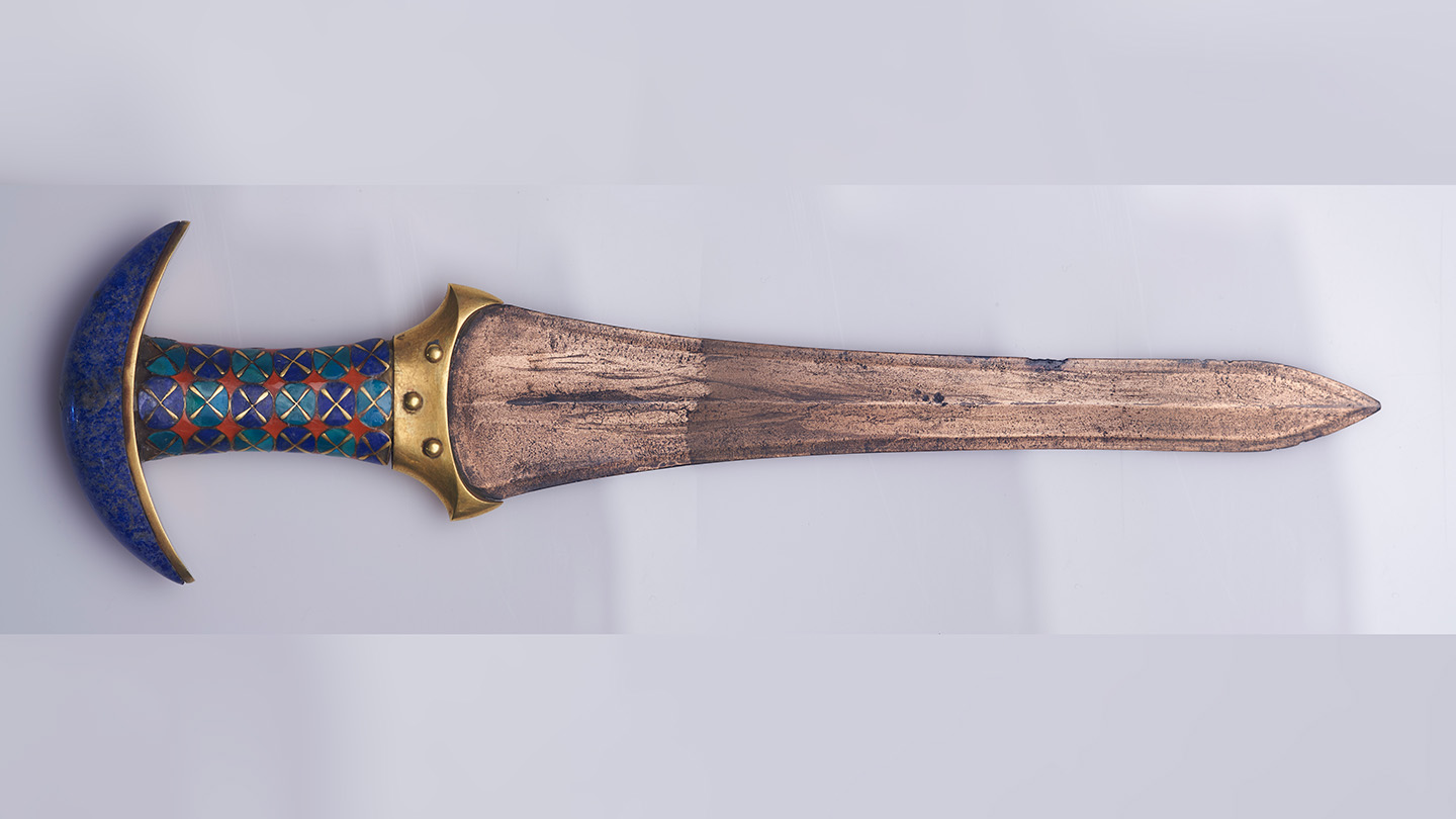Egyptian princesses were buried with weapons like these.
