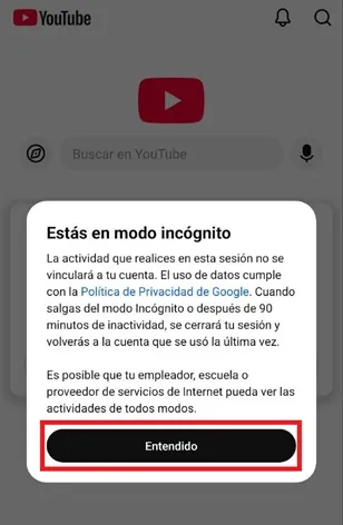 Enable mode