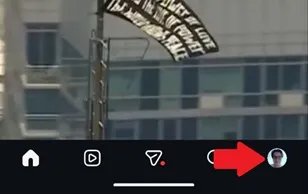 Instagram menu