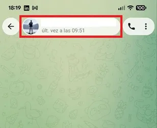 Contact menu