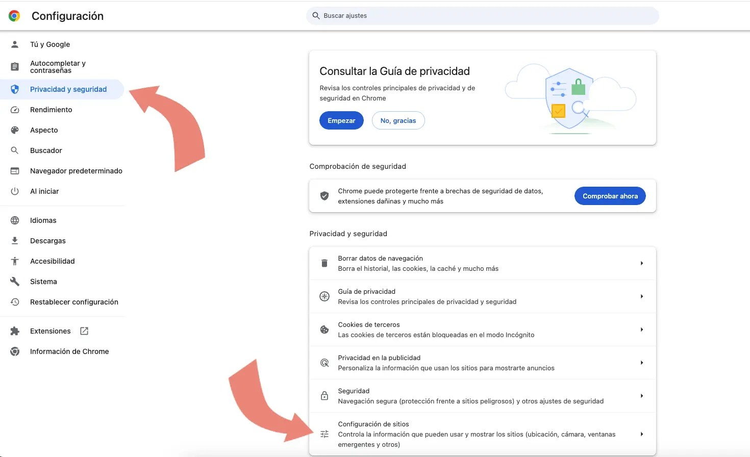 Setting up web page notifications in Chrome